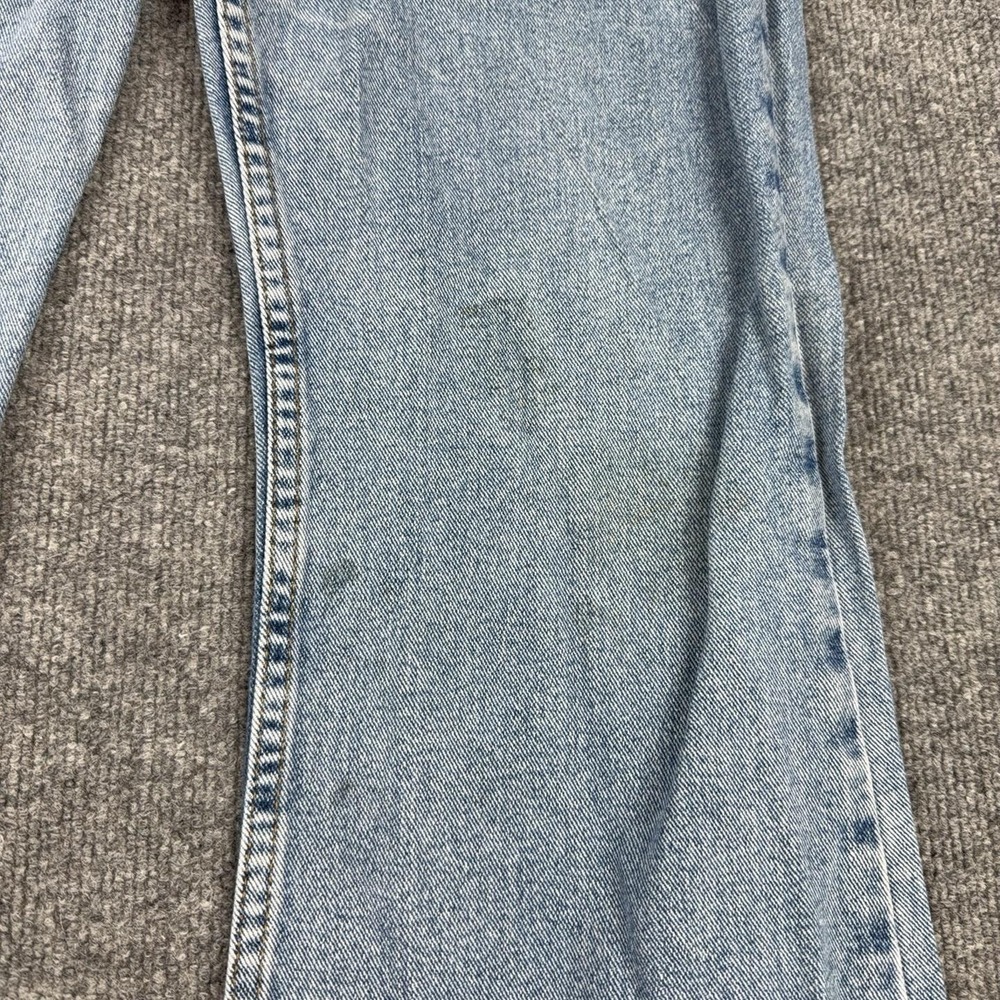L.e.i. Jeans Womens 18 Light Wash Blue High Rise Relaxed Wide Leg Denim Pants - Picture 2 of 11